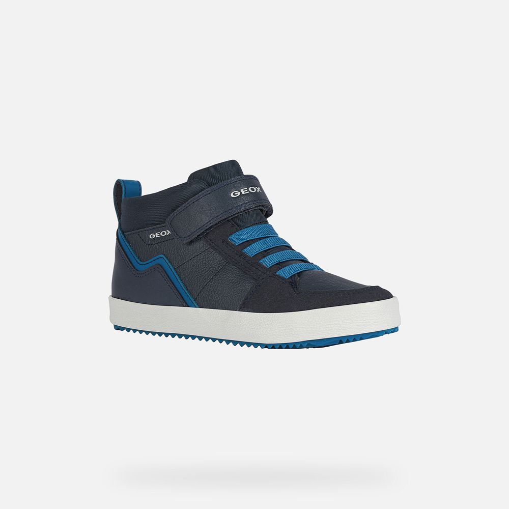 Geox Sneakers Navy Alonisso - Geox Boys Shoes - FXODAB984